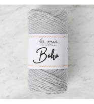 La Mia Boho Açık Gri Büküm Makrome İpi - L044 - 34210