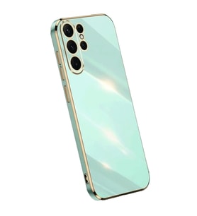 Samsung Galaxy S24 Ultra Kılıf Volet Silikon - Açık Yeşil