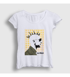 Presmono Kadın Beyaz Unstable Film Taxi Driver T-Shirt 251431tt