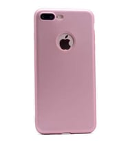 Apple iPhone 7 Plus Uyumlu Kılıf Zore Premier Silikon Kapak (Rose Gold Altın)