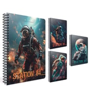 GIPTA 80 KARELİ SPİRALLİ DEFTER