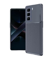 İnfinix Hot 50 Pro Plus 4g Auto Fus Karbon Kapak - Lacivert
