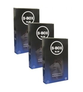 S-Box Blue Klasik Prezervatif 3x12'li Paket