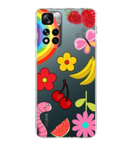 PrintiFy Xiaomi Redmi Note 11 Pro Plus 5G ile Uyumlu Water Color 5  Kamera Korumalı Şeffaf  Kılıf