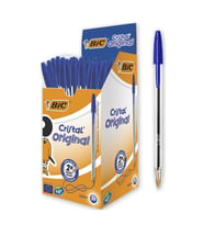 Bic Cristal Medium Tükenmez Kalem Mavi 1 MM 50'Li Paket