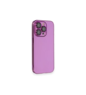 Iphone 14 Kılıf Armada Lensli Kapak - Mor