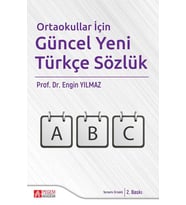 Ortaokullar İçin Güncel Yeni Türkçe Sözlük (Krem)