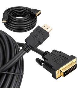 Philips SWV7436/93 8 Metre HDMI to DVI (24+1) Görüntü Kablosu Full HD