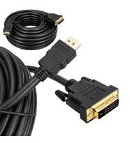 Philips SWV7436/93 8 Metre HDMI to DVI (24+1) Görüntü Kablosu Full HD