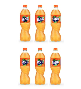 Fanta Portakal Aromalı Gazoz 1 Lt X 6 Adet