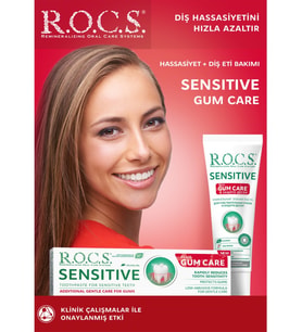 R.O.C.S. Sensitive Artı Diş Eti Bakımı Klorofilli Diş Macunu – 94 gr