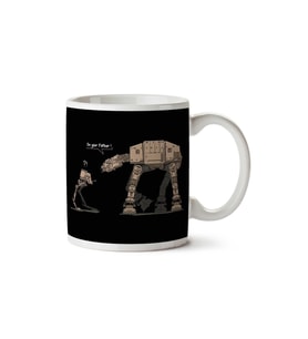 Star Wars ATAT ATDP I am Your Father İki Tarafı Baskılı Kupa Bardak