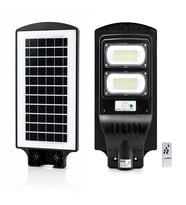 200W - 6500K SOLAR - GÜNEŞ ENERJİLİ SOKAK LAMBASI - ARMATÜR SENSÖRLÜ BAHÇE-BALKON-SOKAK ARS-348965 (5680)