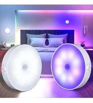Şarjlı RGB LED Gece Lambası 16 Renk Kumandalı Dekoratif akıllı ışık - Renk Değiştiren Ortam Aydınlatma