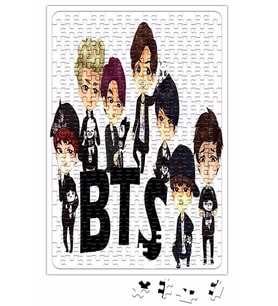 Babylook Kpop Bangtan Boys Bts Team Integrantes Puzzle 240 Parça Yapboz