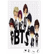 Babylook Kpop Bangtan Boys Bts Team Integrantes Puzzle 240 Parça Yapboz