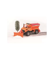Bruder Mercedes Benz Unimog Kar Temizleyici Ve Tuzlayıcı Br02572