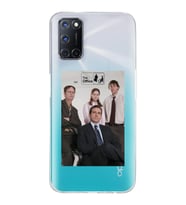 Oppo A52/A72/A92 Uyumlu The Office Tasarımlı Şeffaf Telefon Kılıfı