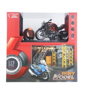 1/12 Motosiklet Gustav PB 3R Sesli ve Işıklı