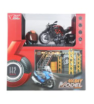 1/12 Motosiklet Gustav PB 3R Sesli ve Işıklı