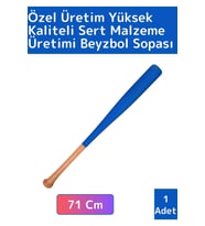 Özel Tasarım Yüksek Kaliteli Kırılmaz Hassas Kavrama Dayanıklı Ahşap Baseboll Beyzbol Sopası 71 Cm