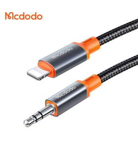 Mcdodo Iphone TO DC 3.5MM  Audıo Kablo 1.2mt Siyah CA-0780