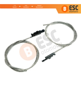 Mercedes A B W169 W245 için Sunroof Tavan Rüzgar Deflektör Halat Seti A1697800244