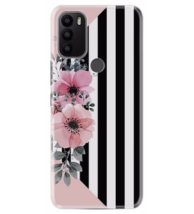 General Mobile GM 21 Plus Kılıf Desenli Silikon Flowers 4 1390