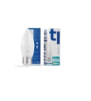 Redeem C37S E27 Mum Ampul, Titreşimsiz, Göz Konforu, 525 Lümen, Parlak Beyaz, 5700 Kelvin