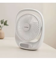 USB Masaüstü Fan 20 cm 3 Kademe Işıklı