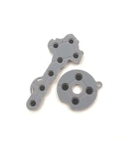 XBOX 360 İç Lastik Xbox 360 Kol Tamiri Uyumlu XBOX 360 Yedek Parça Rubber Pad Set (Gri)