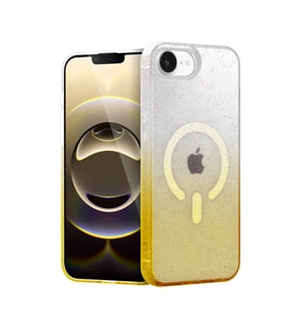 Apple İphone 16e Pummel Shiny Magsafe Kapak - Gold