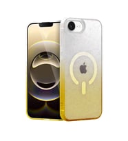 Apple İphone 16e Pummel Shiny Magsafe Kapak - Gold