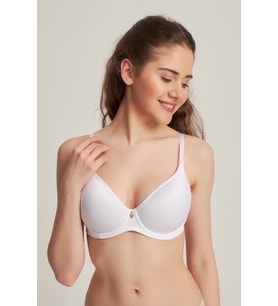 Kadın 9141015 Fanetta Soft CupTaşlı Battal Sütyen