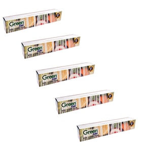 Green PVC Streç Film Folyo - Gıdaya Uygun - 9 Mikron - 45 Cm. x 300 Metre - 5 Paket