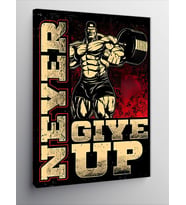 Kanvas Tablo Gym Temalı Motivasyon
