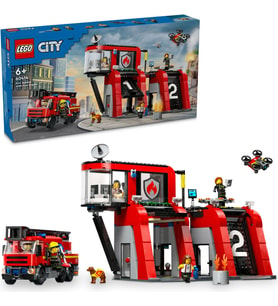 LEGO® City İtfaiye Kamyonlu İtfaiye Merkezi 60414 -
