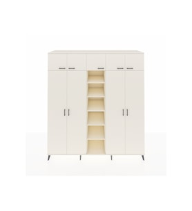 Kronos Dolap 12 Raflı 9 Kapaklı 2 Askılı 220x59x243 Aytaşı-Aytaşı/Aytaşı