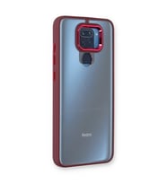 Xiaomi Redmi Note 9 Kılıf Dora Kapak - Kırmızı