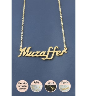 Muzaffer İsimli Kolye
