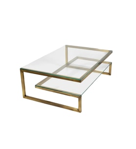 Gonca Gold Metal Orta Sehpa