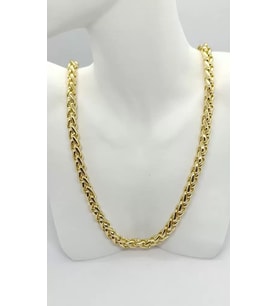 Klasik Gurmet Gold Zincir Kolye (60 cm)