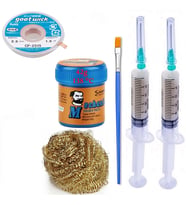 Havya ucu Temizleme Lehim Solder Paste 138°C 42G Flux Lehim Toplama CP-2515 Lehim Emme Teli 2,5 mm st05