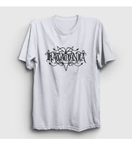 Presmono Unisex Beyaz Logo V2 Katatonia T-Shirt 90240tt (Beyaz)