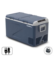 Coolist CLK80D 12/24V 220Volt 82,5 Litre Çift Bölmeli Kompresörlü Outdoor Oto Buzdolabı/Dondurucu