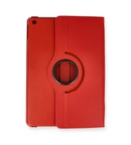 İpad 10.2 (7.nesil) Kılıf 360 Tablet Deri Kılıf - Kırmızı