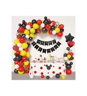 Happy Bırthday Doğum Günü Balon Zincir Set