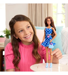 Barbie Fashionista - Blue Polka Dot, Hyt97 (Çok Renkli)