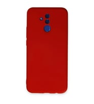 Mate 20 Lite Kılıf Nano İçi Kadife - Kırmızı