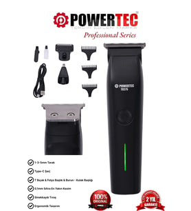 TR-375 (3in1) Günlük Erkek Tıraş Bakım Seti
